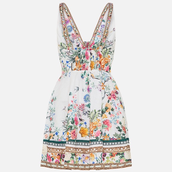 ‼️Last discount before it goes to auction.‼️Camilla Plumes & Parterres Dress - Picture 2 of 8